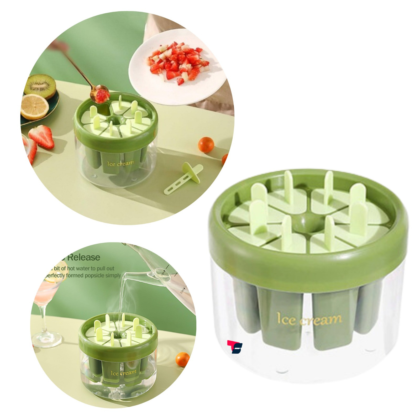 Molde Para Paletas De Helados Ideal Bebé